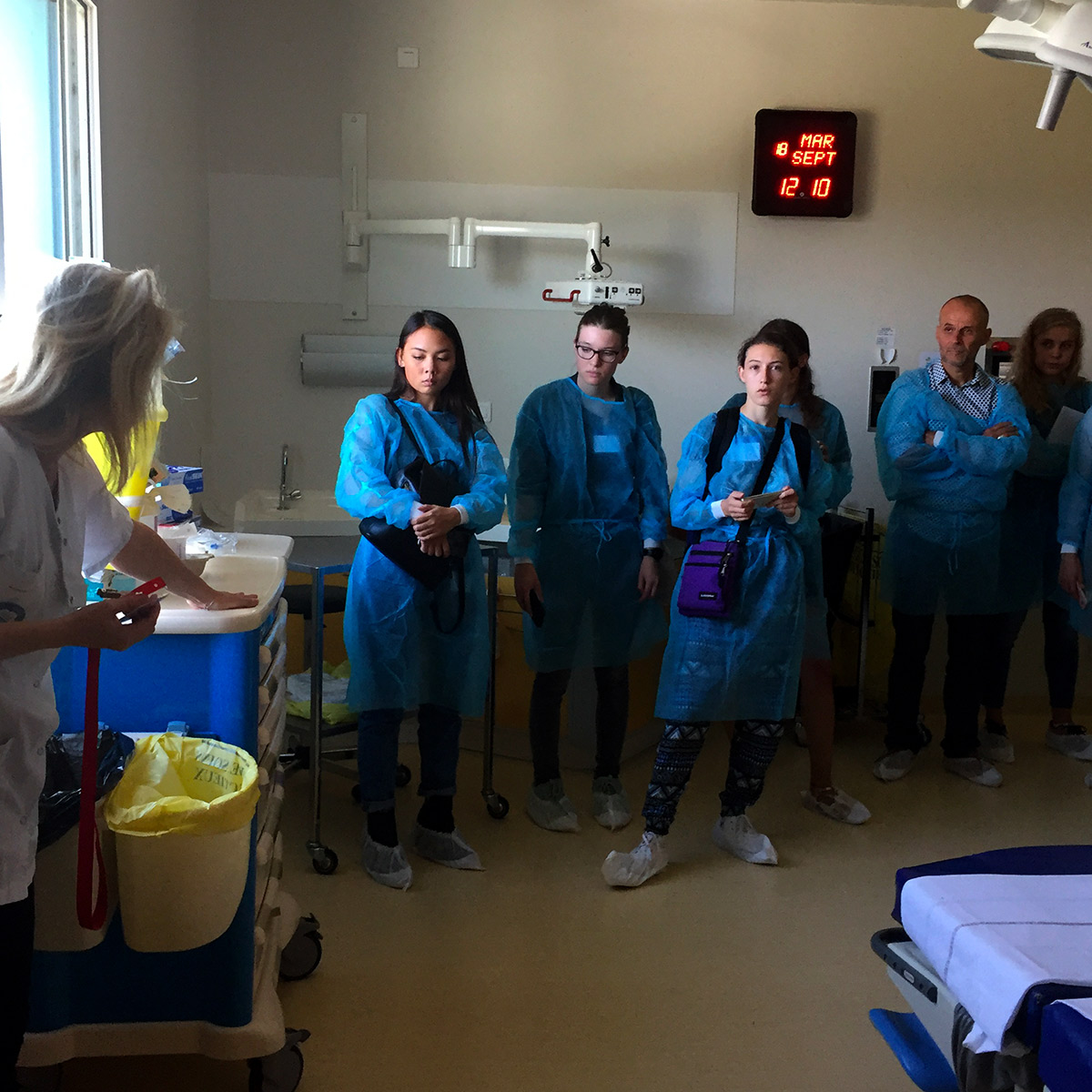 Immersion en maternité, partenariat GHND, 2018