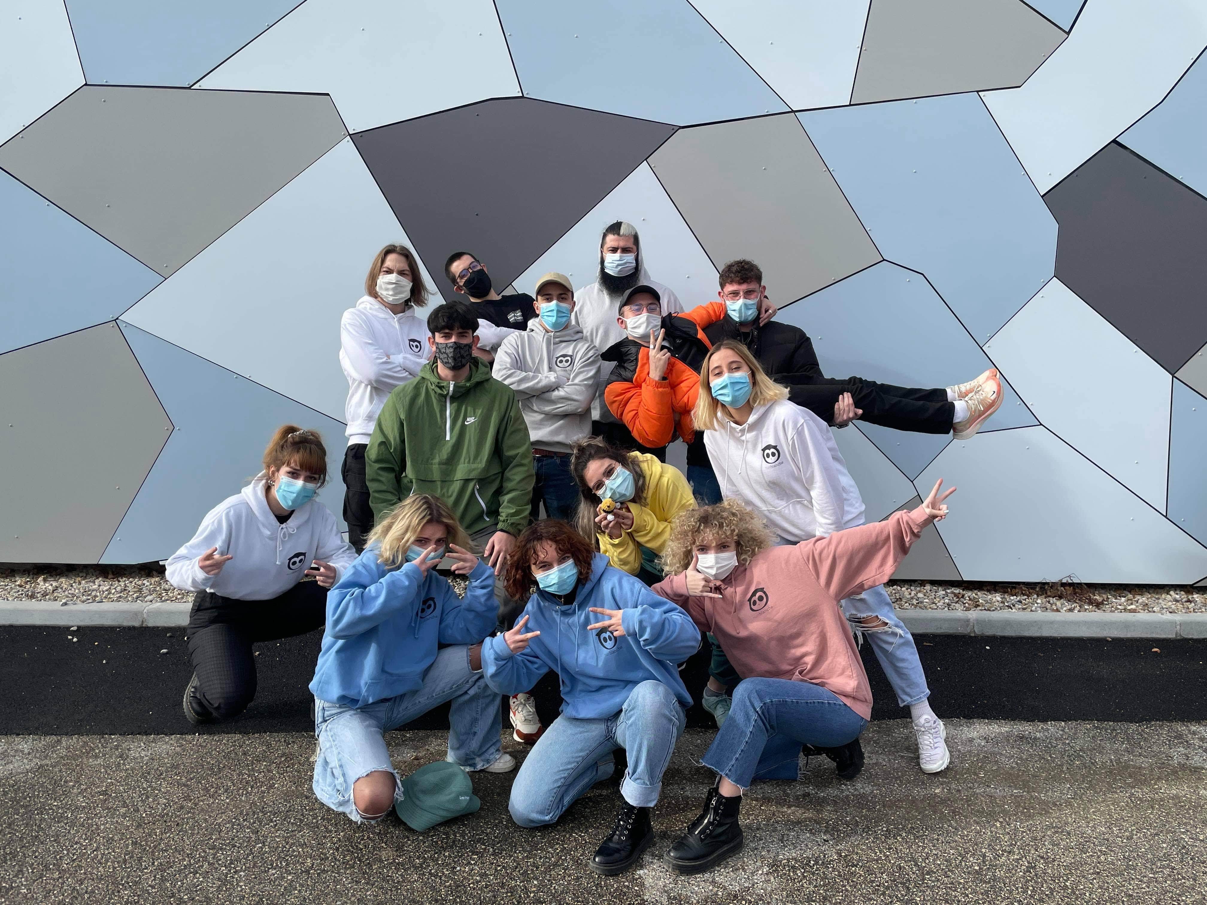 Les membres de l'association Nuit Blanche 2021