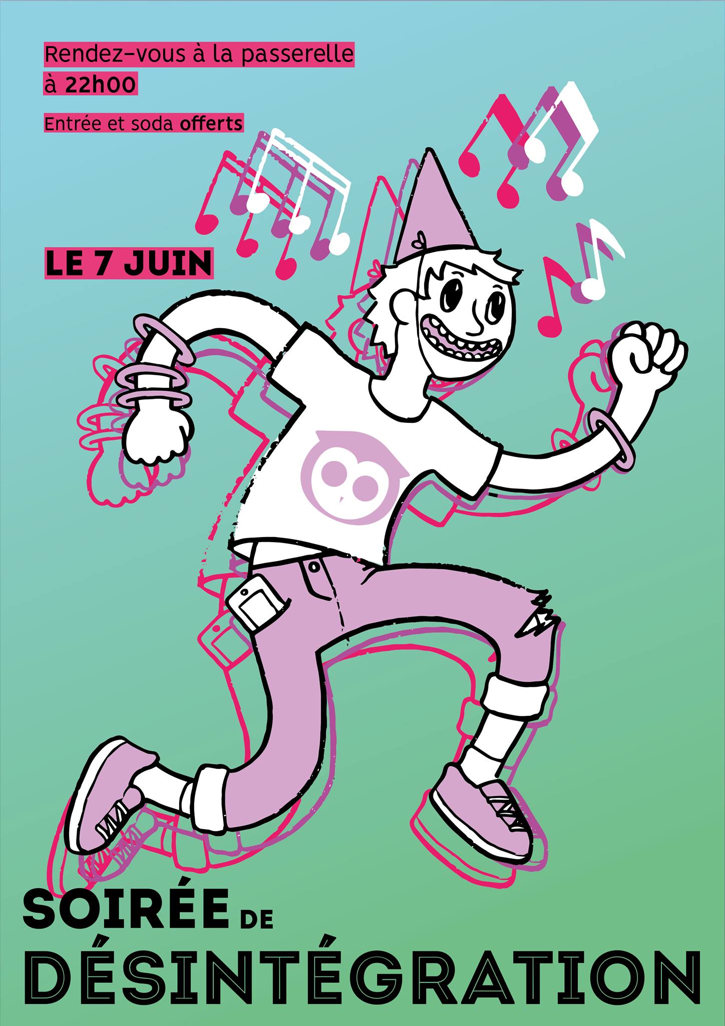 Soirée de désintégration - 7/06/2018