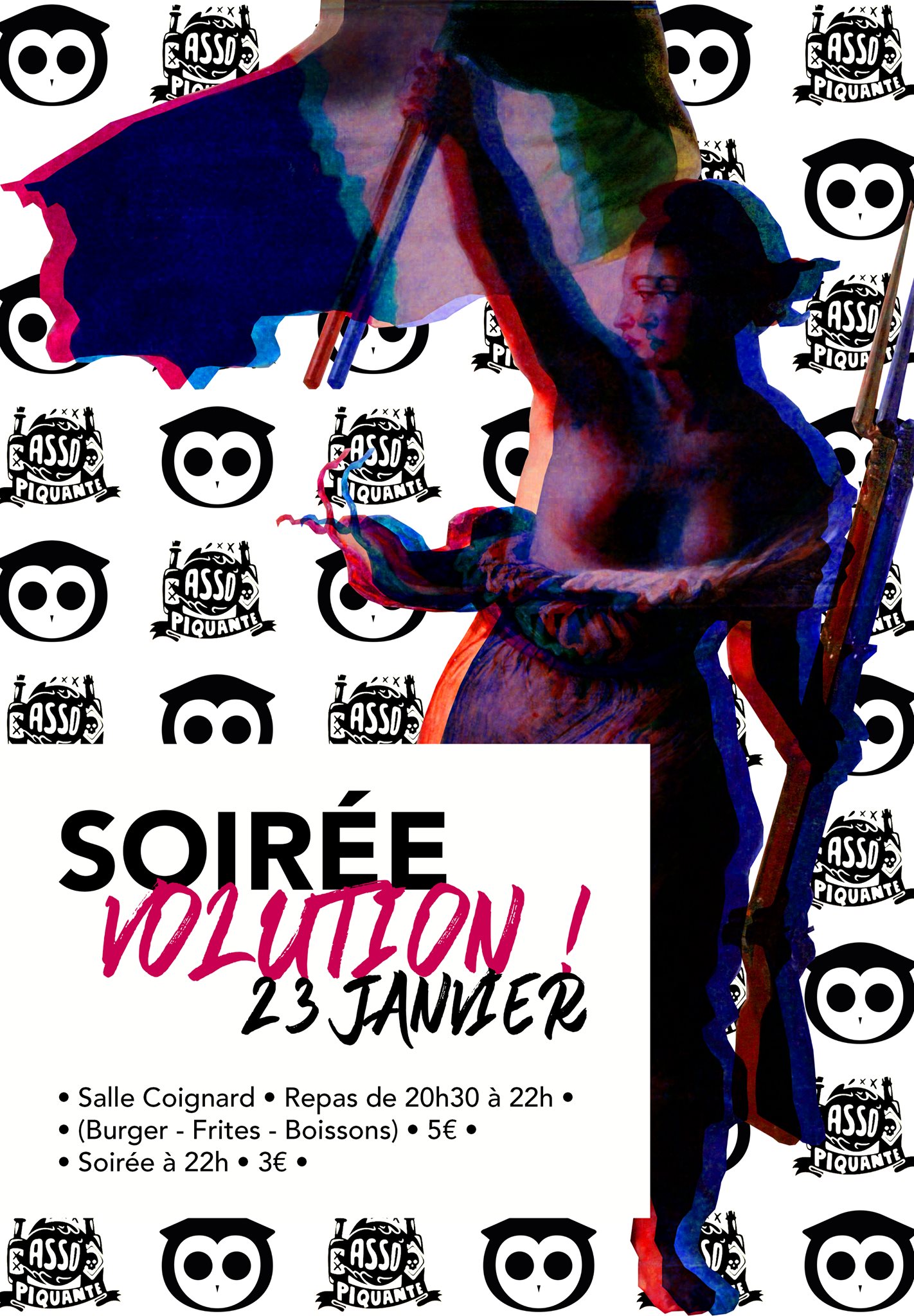 Soirévolution - 23/01/2020<br><em>En coopération avec l'association « Sauce Piquante » <br>(association audio-visuels)</em>