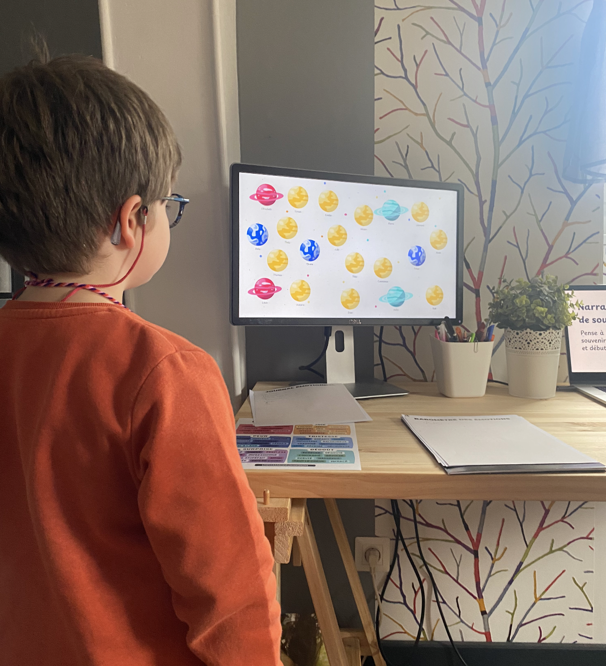 test du baromètre avec des enfants