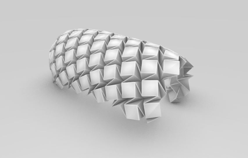 <em>Aperçu exploration de peaux pliées</em>