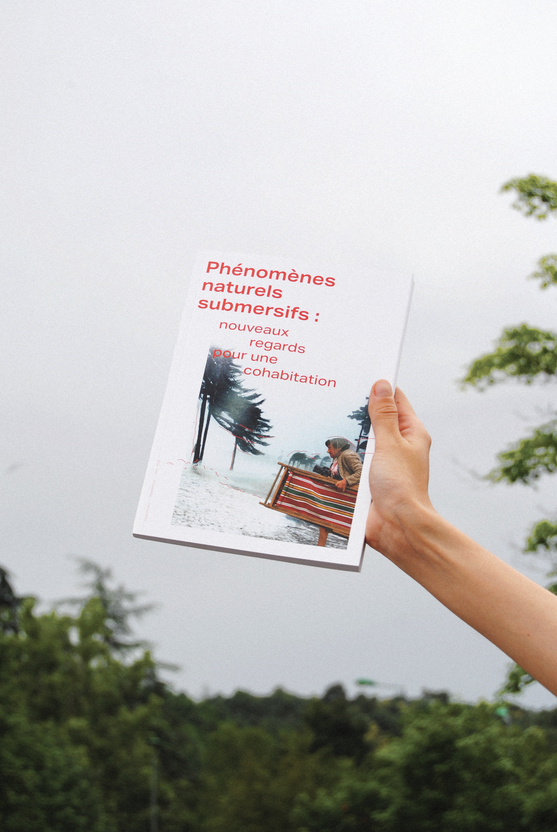 photographie de mon mémoire de recherche en design : Phénomènes naturels submersifs, nouveaux regards pour une cohabitation