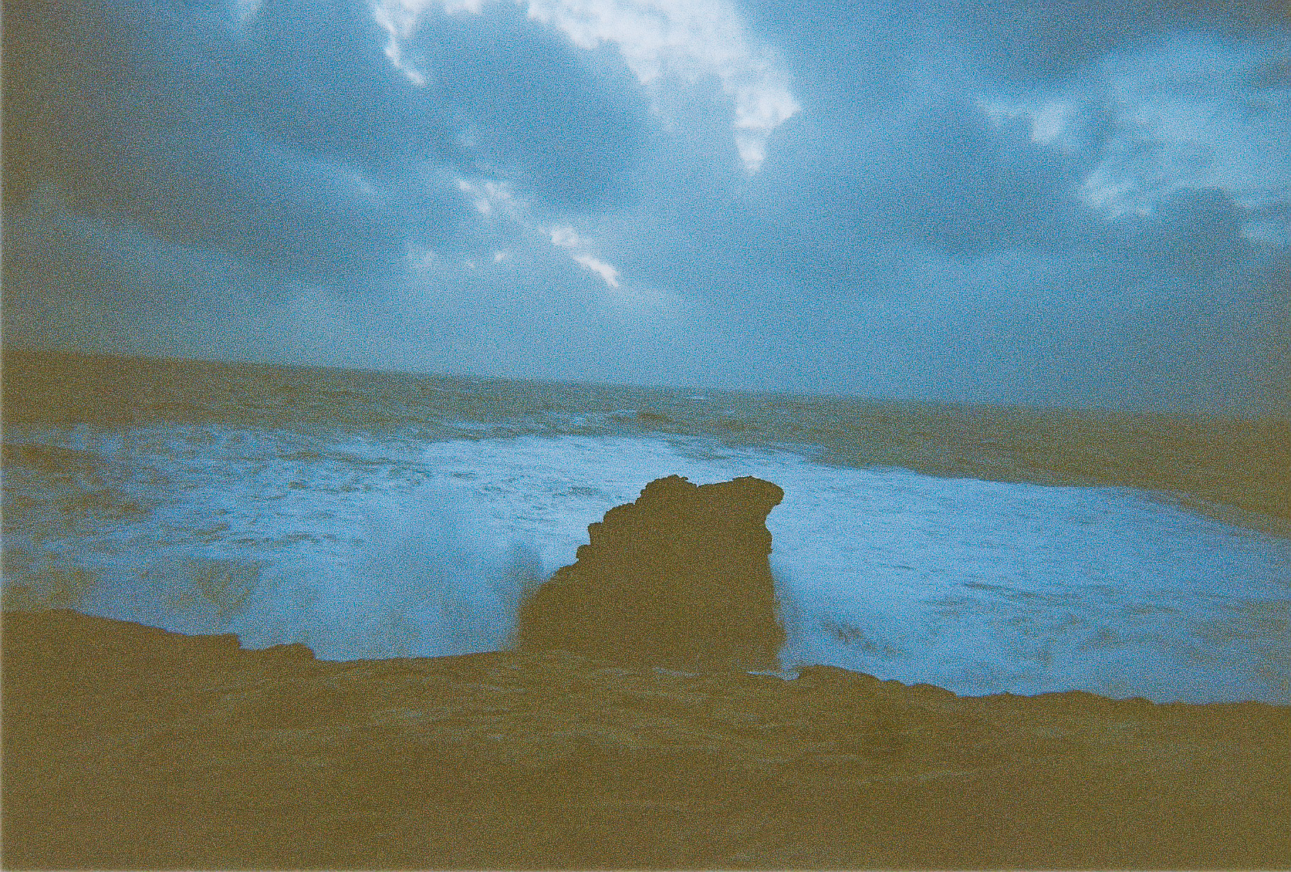 Photo argentique du territoire du Morbihan, Quiberon