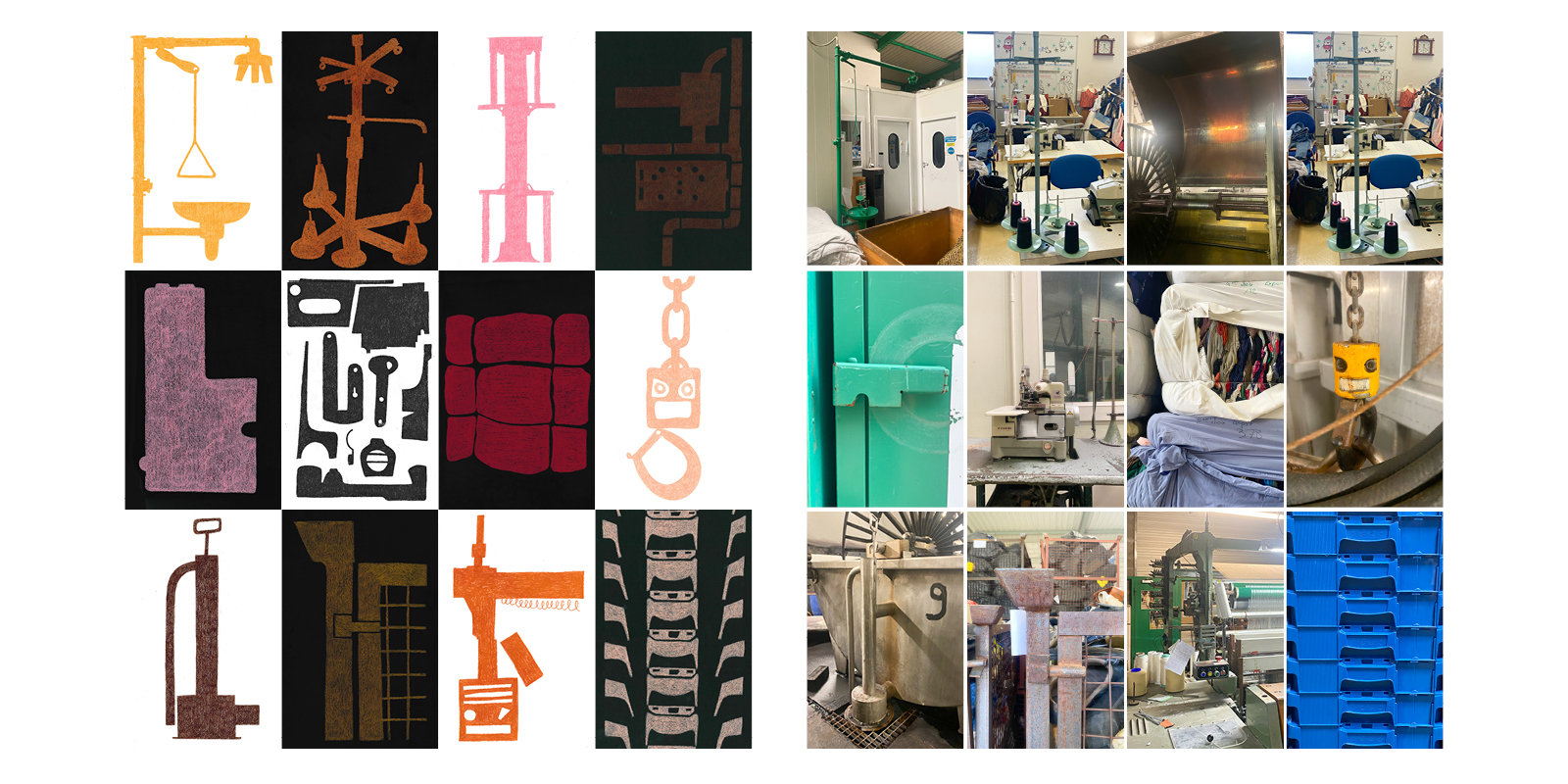 Réécriture d'un glanage in situ - Photographies associées