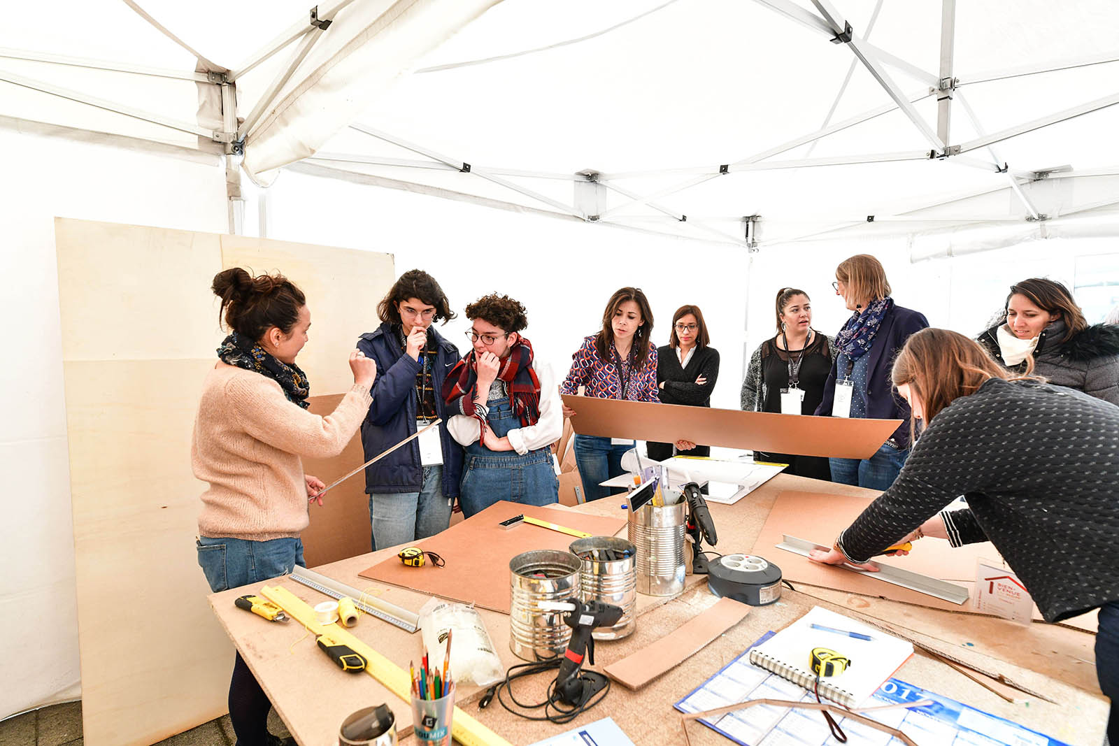 Travail de co-conception avec des agents sociaux dans le cadre MDM remix, Métropole de Lyon, 2019