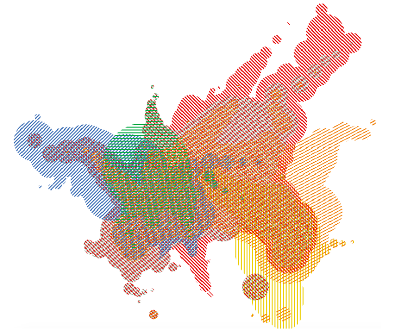 Isochrone réalisé au cours d'une alternance au LIRIS, Anaëlle B., 2018